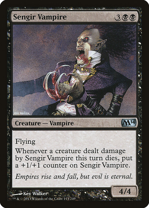 Magic the Gathering Card - Sengir Vampire - MTG Circle