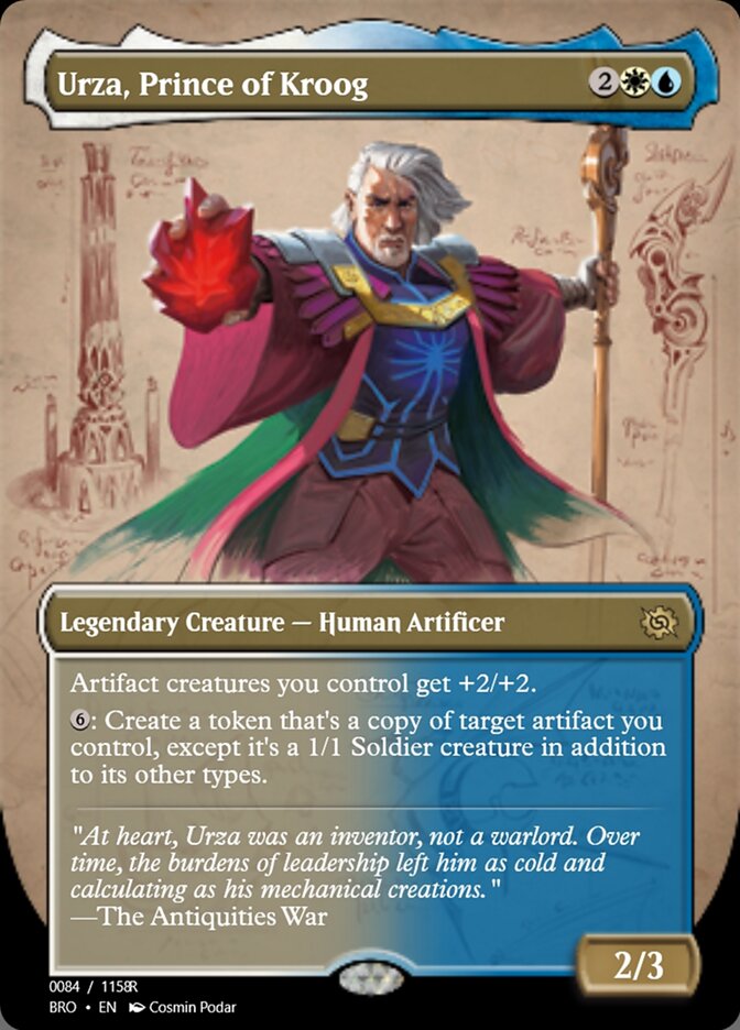 Magic the Gathering Card - Urza, Prince of Kroog - MTG Circle