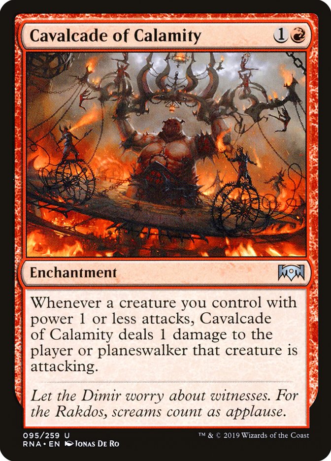 Magic the Gathering Card - Cavalcade of Calamity - MTG Circle