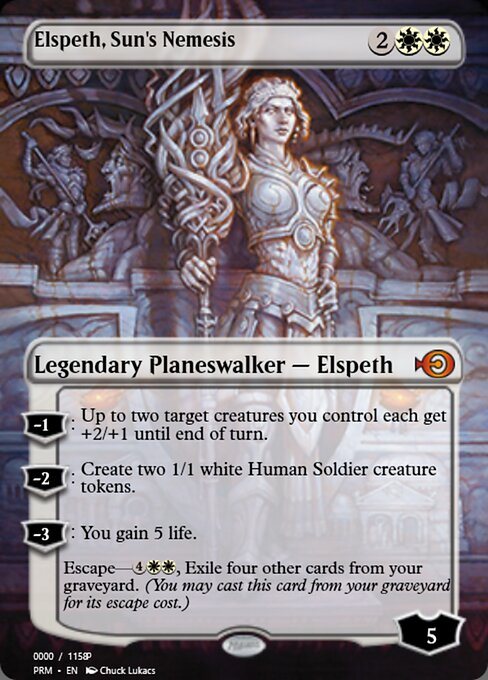 Magic the Gathering Card - Elspeth, Sun's Nemesis - MTG Circle