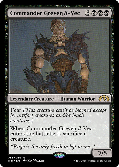 Magic the Gathering Card - Commander Greven il-Vec - MTG Circle
