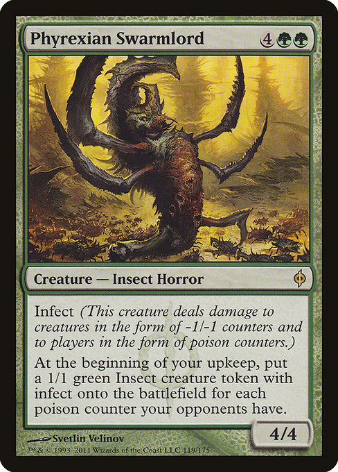 Magic the Gathering Card - Phyrexian Swarmlord - MTG Circle