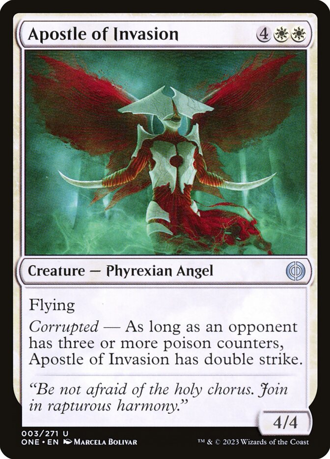 Magic the Gathering Card - Apostle of Invasion - MTG Circle