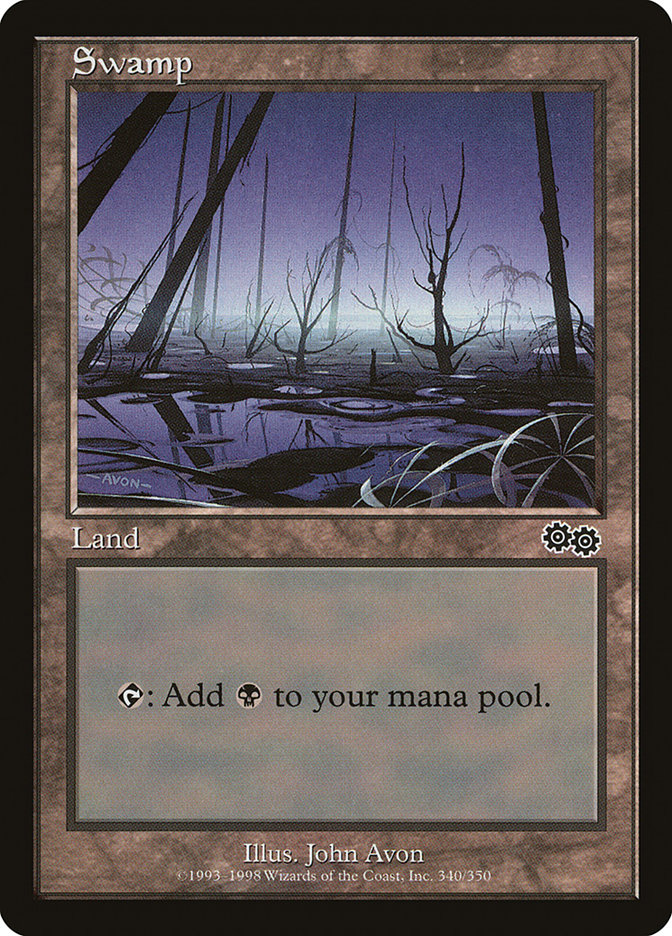 Magic the Gathering Card - Swamp - MTG Circle