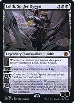 Magic the Gathering Card - Lolth, Spider Queen - MTG Circle