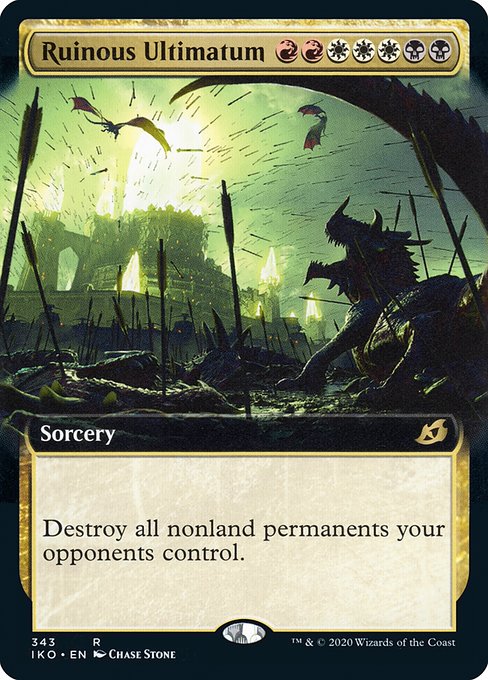 Magic the Gathering Card - Ruinous Ultimatum - MTG Circle