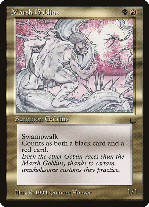 Magic the Gathering Card - Marsh Goblins - MTG Circle