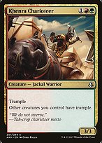 Magic the Gathering Card - Khenra Charioteer - MTG Circle