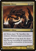 Magic the Gathering Card - Necrotic Sliver - MTG Circle