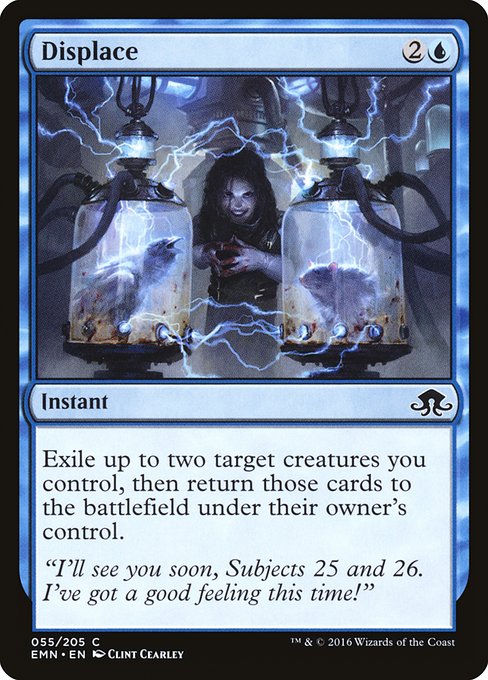Magic the Gathering Card - Displace - MTG Circle