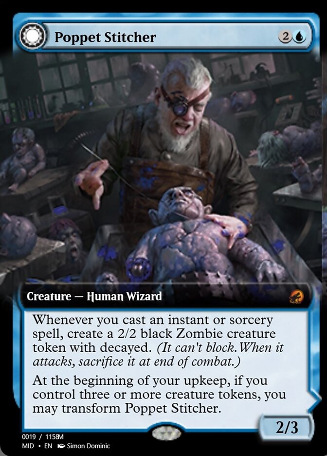 Magic the Gathering Card - Poppet Stitcher - MTG Circle
