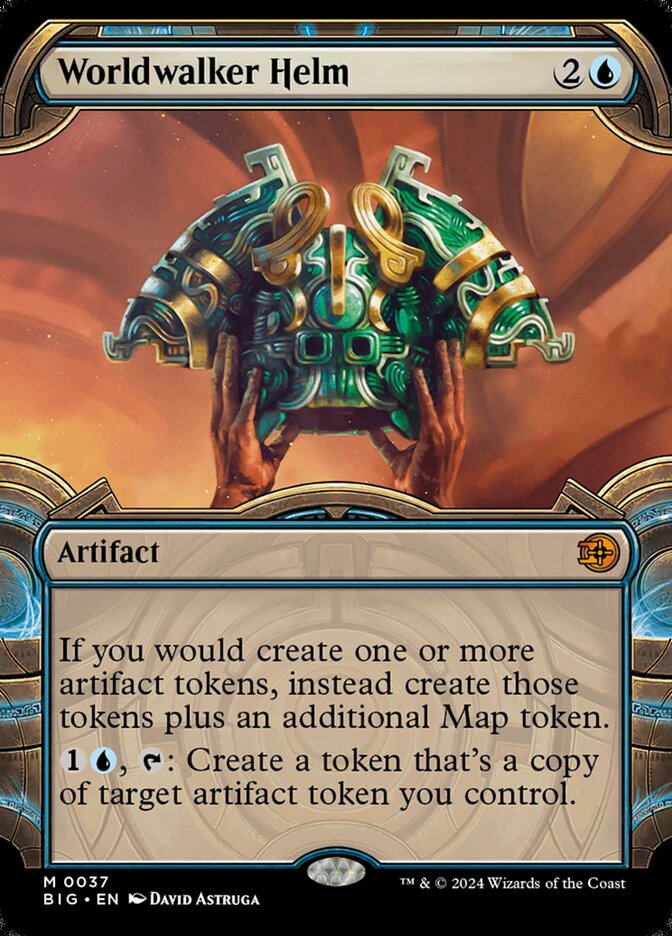 Magic the Gathering Card - Worldwalker Helm - MTG Circle