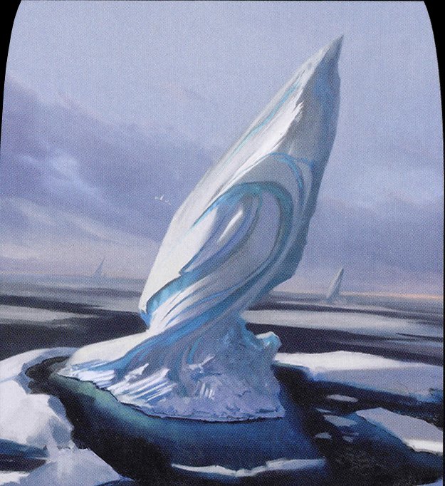 Snow-Covered Island