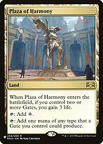 Magic the Gathering Card - Plaza of Harmony - MTG Circle