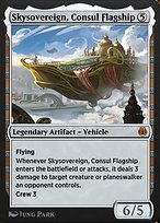 Magic the Gathering Card - Skysovereign, Consul Flagship - MTG Circle