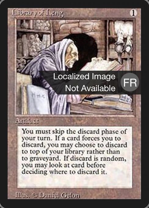 Magic the Gathering Card - Library of Leng - MTG Circle