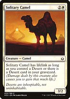 Magic the Gathering Card - Solitary Camel - MTG Circle
