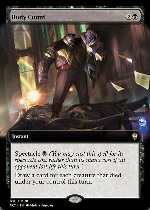 Magic the Gathering Card - Body Count - MTG Circle