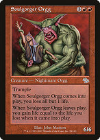 Magic the Gathering Card - Soulgorger Orgg - MTG Circle