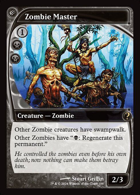 Magic the Gathering Card - Zombie Master - MTG Circle