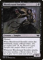 Magic the Gathering Card - Bloodcrazed Socialite - MTG Circle