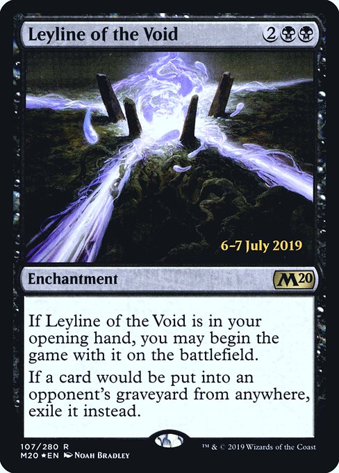 Magic the Gathering Card - Leyline of the Void - MTG Circle