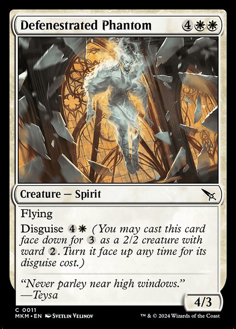 Magic the Gathering Card - Defenestrated Phantom - MTG Circle