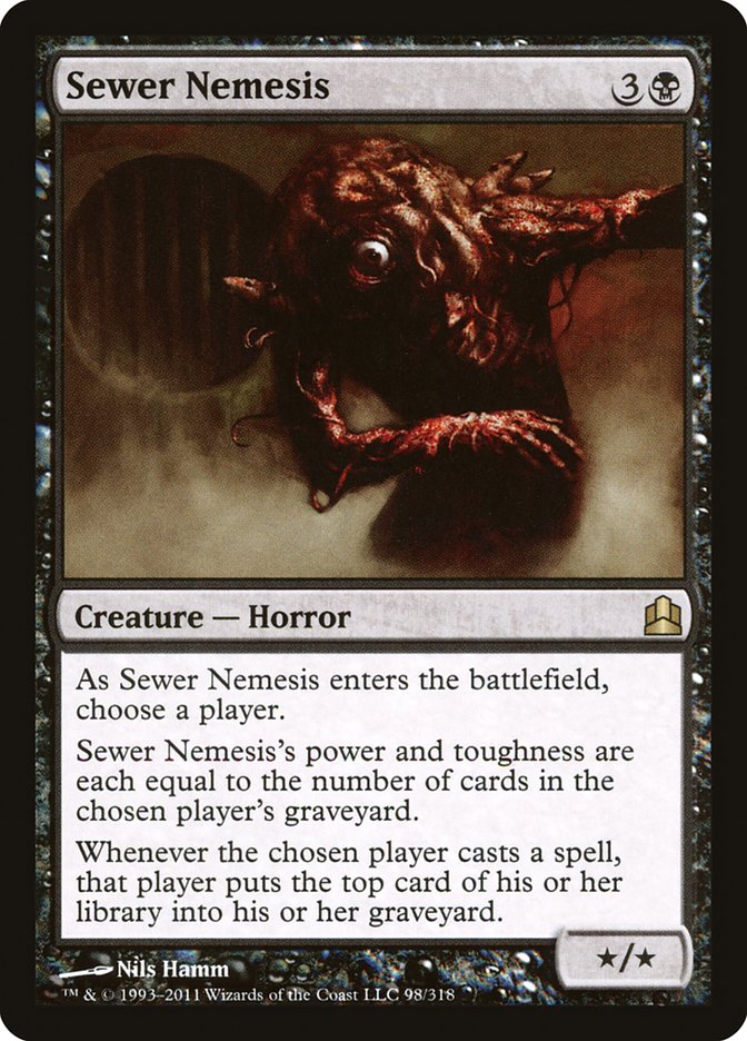 Magic the Gathering Card - Sewer Nemesis - MTG Circle