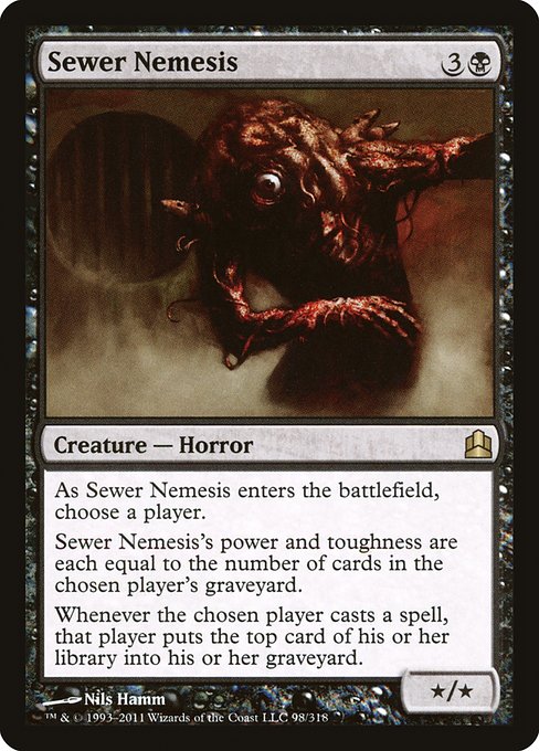 Magic the Gathering Card - Sewer Nemesis - MTG Circle