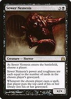 Magic the Gathering Card - Sewer Nemesis - MTG Circle