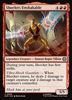 Magic the Gathering Card - Shocker, Unshakable - MTG Circle