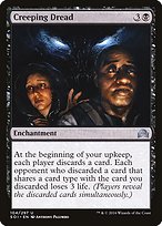 Magic the Gathering Card - Creeping Dread - MTG Circle