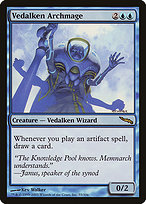 Magic the Gathering Card - Vedalken Archmage - MTG Circle