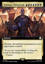 Magic the Gathering Card - Ruinous Ultimatum - MTG Circle