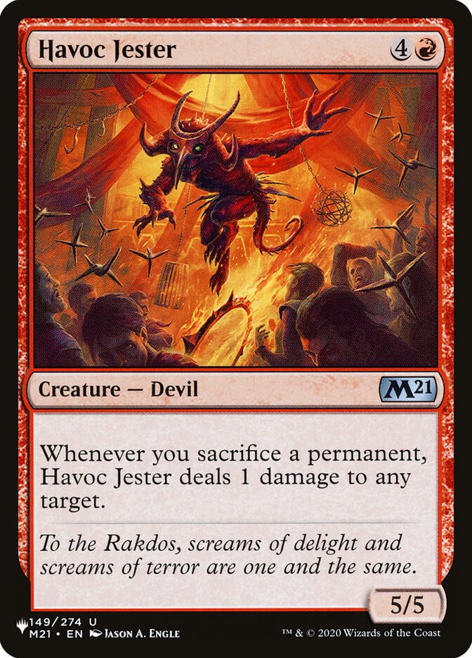 Magic the Gathering Card - Havoc Jester - MTG Circle