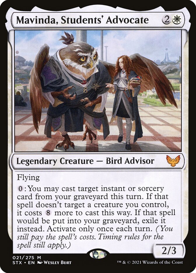 Magic the Gathering Card - Mavinda, Students' Advocate - MTG Circle
