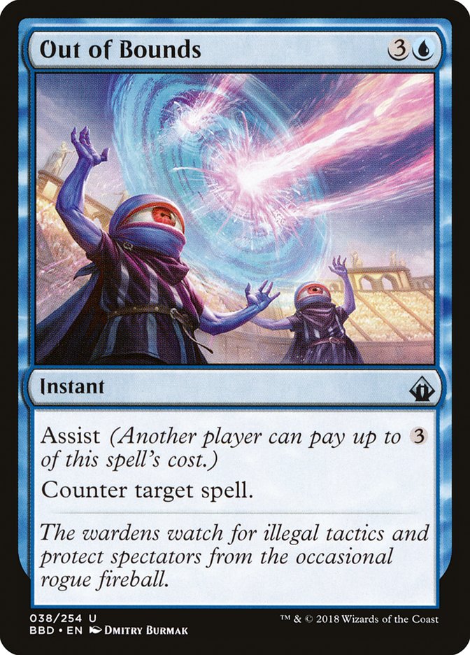 Magic the Gathering Card - Out of Bounds - MTG Circle