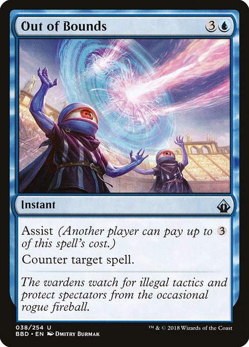 Magic the Gathering Card - Out of Bounds - MTG Circle