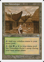 Magic the Gathering Card - Vec Townships - MTG Circle