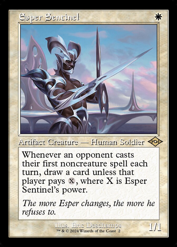 Magic the Gathering Card - Esper Sentinel - MTG Circle