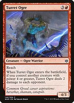 Magic the Gathering Card - Turret Ogre - MTG Circle