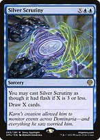 Magic the Gathering Card - Silver Scrutiny - MTG Circle