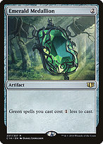 Magic the Gathering Card - Emerald Medallion - MTG Circle