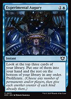 Magic the Gathering Card - Experimental Augury - MTG Circle