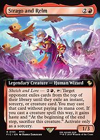 Magic the Gathering Card - Strago and Relm - MTG Circle