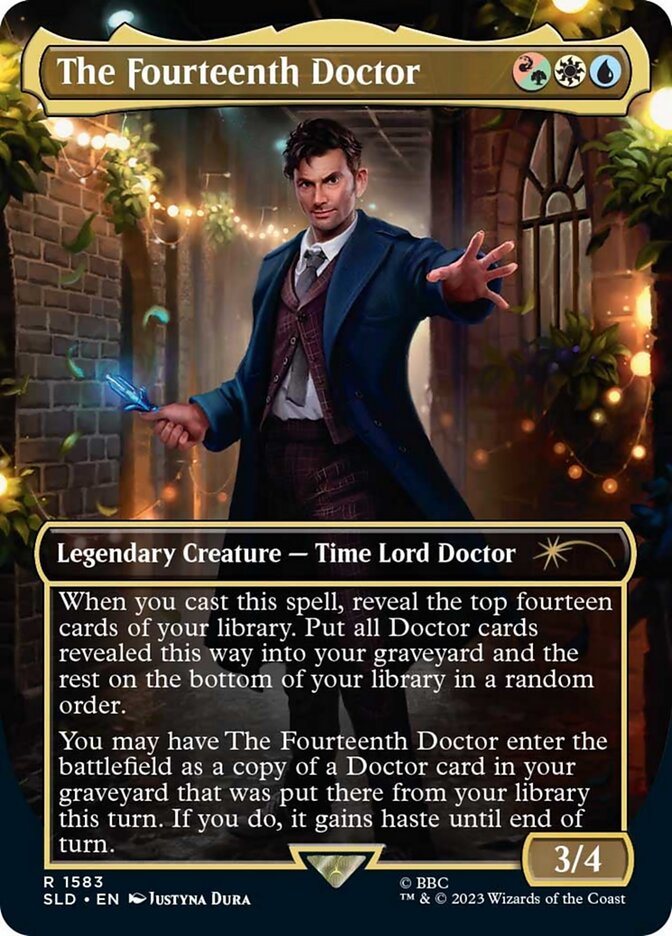 Magic the Gathering Card - The Fourteenth Doctor - MTG Circle