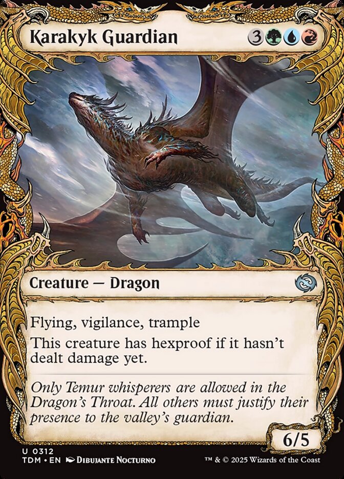 Magic the Gathering Card - Karakyk Guardian - MTG Circle