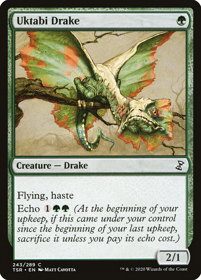 Magic the Gathering Card - Uktabi Drake - MTG Circle