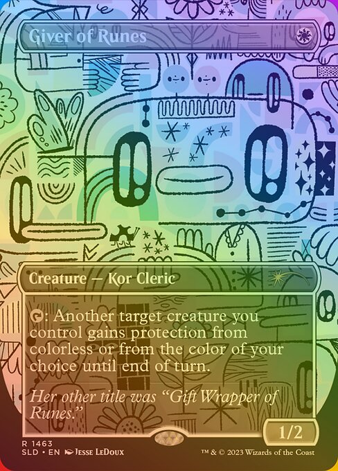 Magic the Gathering Card - Giver of Runes - MTG Circle