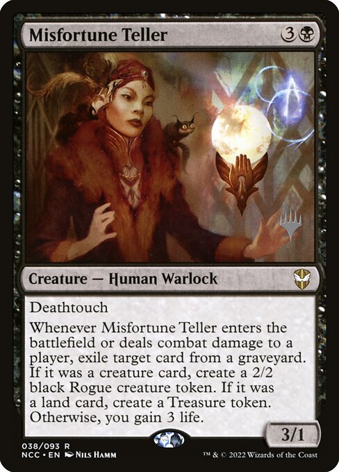 Magic the Gathering Card - Misfortune Teller - MTG Circle
